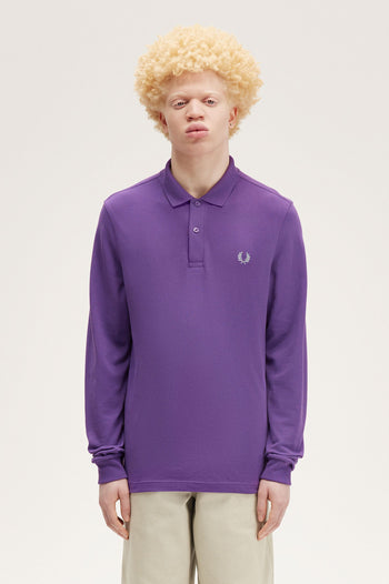 LS PLAIN FRED PERRY SHIRT