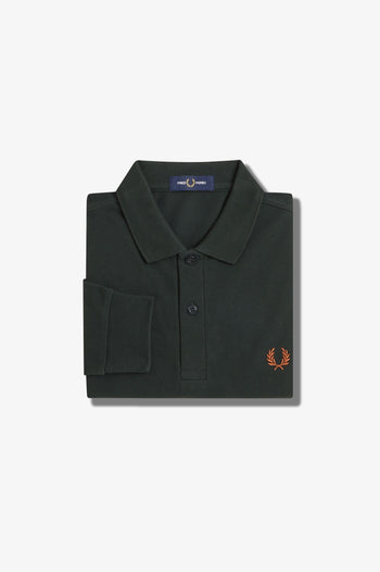 LS PLAIN FRED PERRY SHIRT