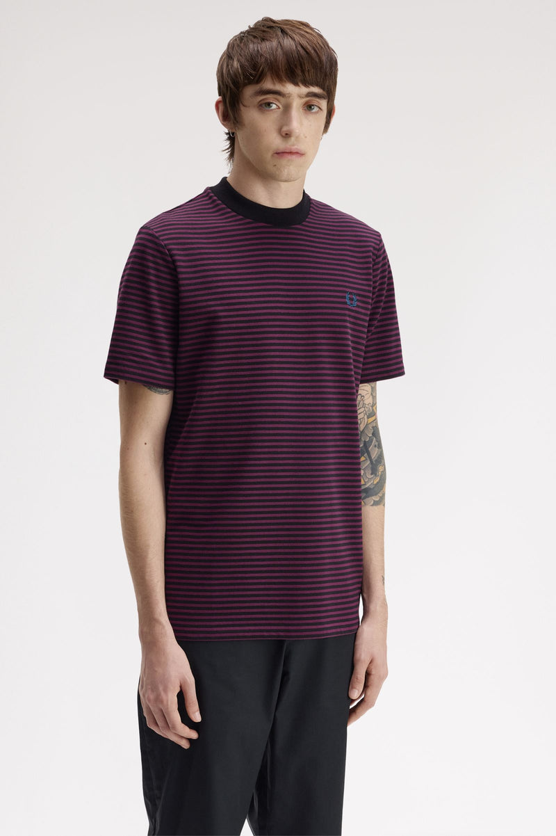 FINE STRIPE HEAVYWEIGHT T-SHIRT