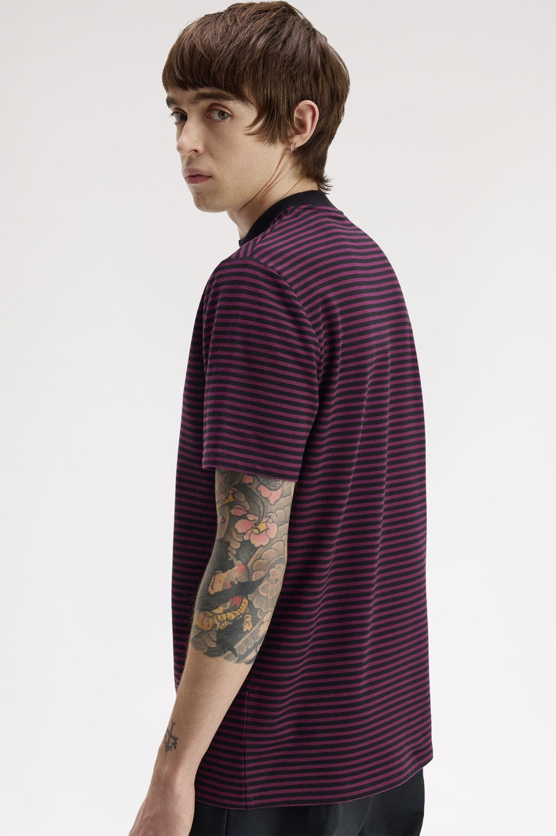 FINE STRIPE HEAVYWEIGHT T-SHIRT