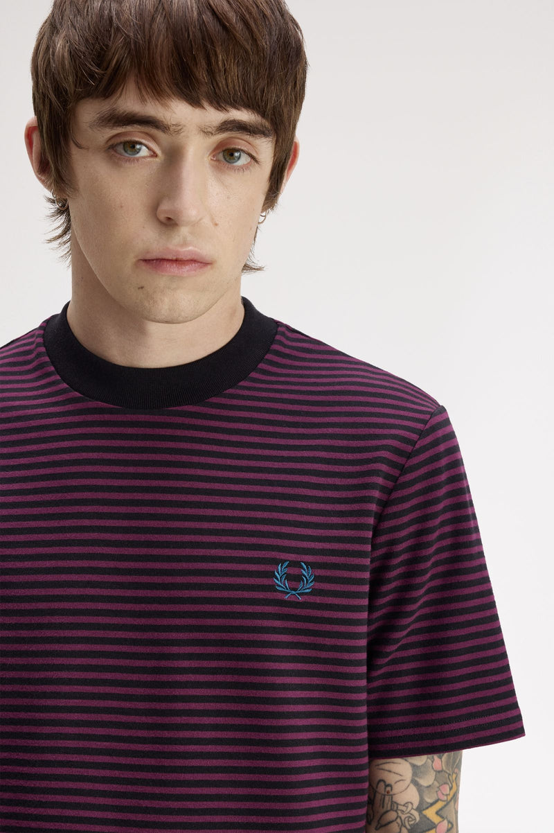 FINE STRIPE HEAVYWEIGHT T-SHIRT