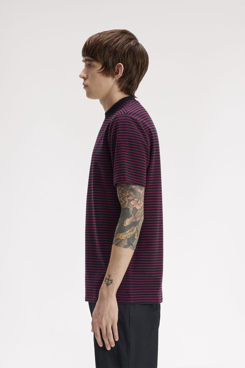 FINE STRIPE HEAVYWEIGHT T-SHIRT