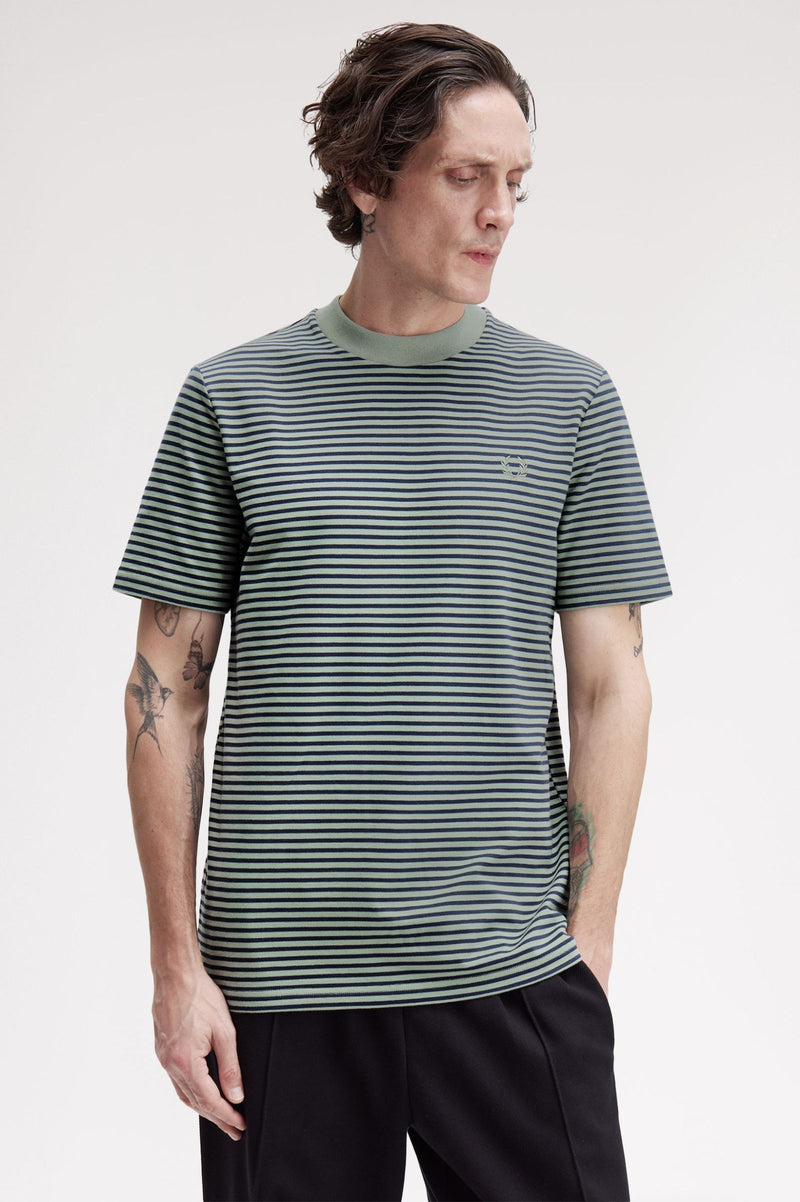 FINE STRIPE HEAVYWEIGHT T-SHIRT