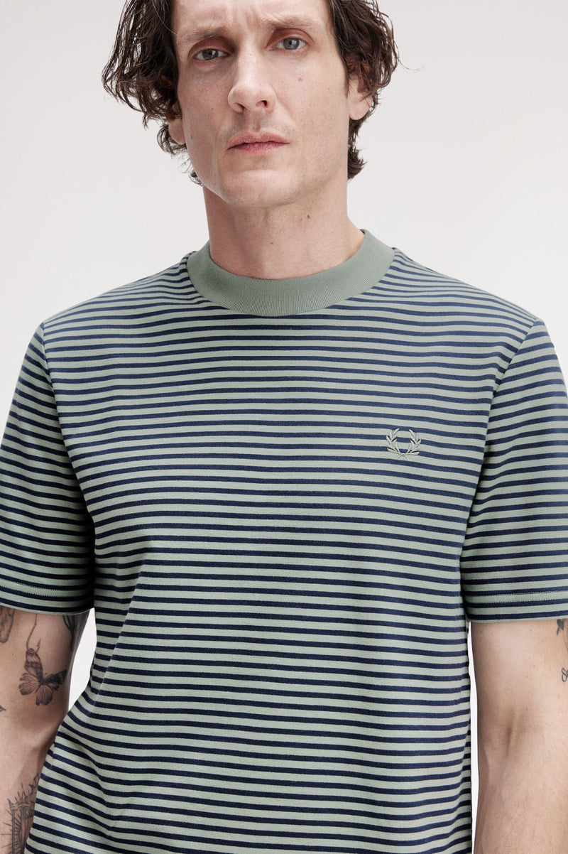 FINE STRIPE HEAVYWEIGHT T-SHIRT