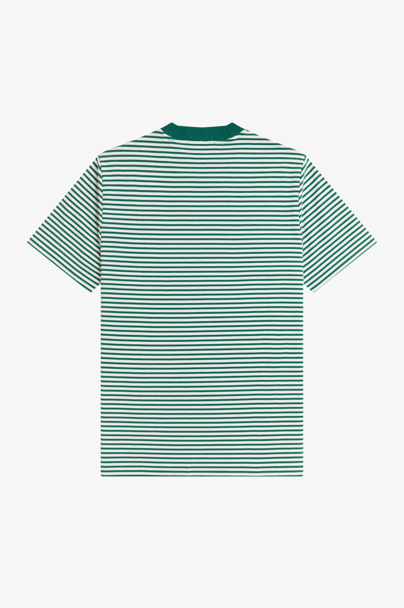 FINE STRIPE HEAVY WEIGHT T-SHIRT