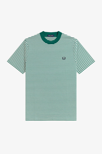 FINE STRIPE HEAVY WEIGHT T-SHIRT