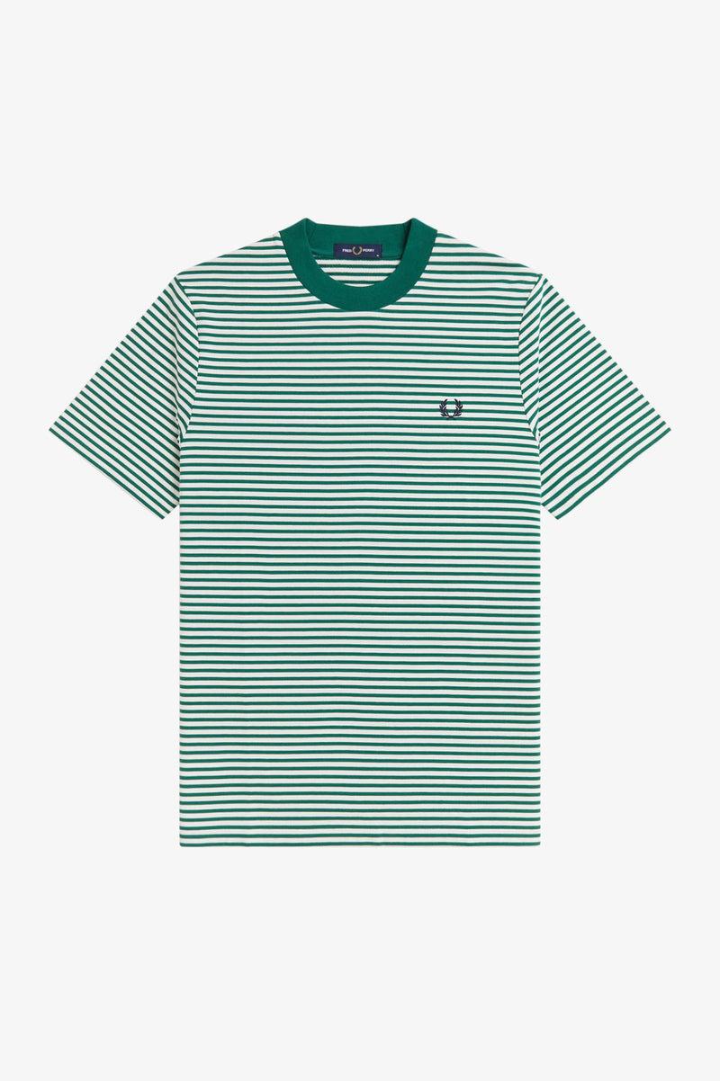 FINE STRIPE HEAVY WEIGHT T-SHIRT