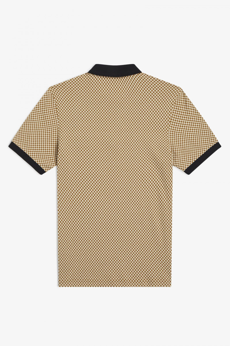 FRED PERRY MICRO CHEQUERBOARD POLO SHIRT