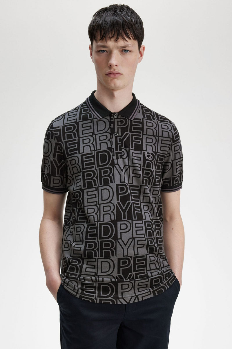 FRED PERRY BLOCK GRAPHIC FP SHIRT