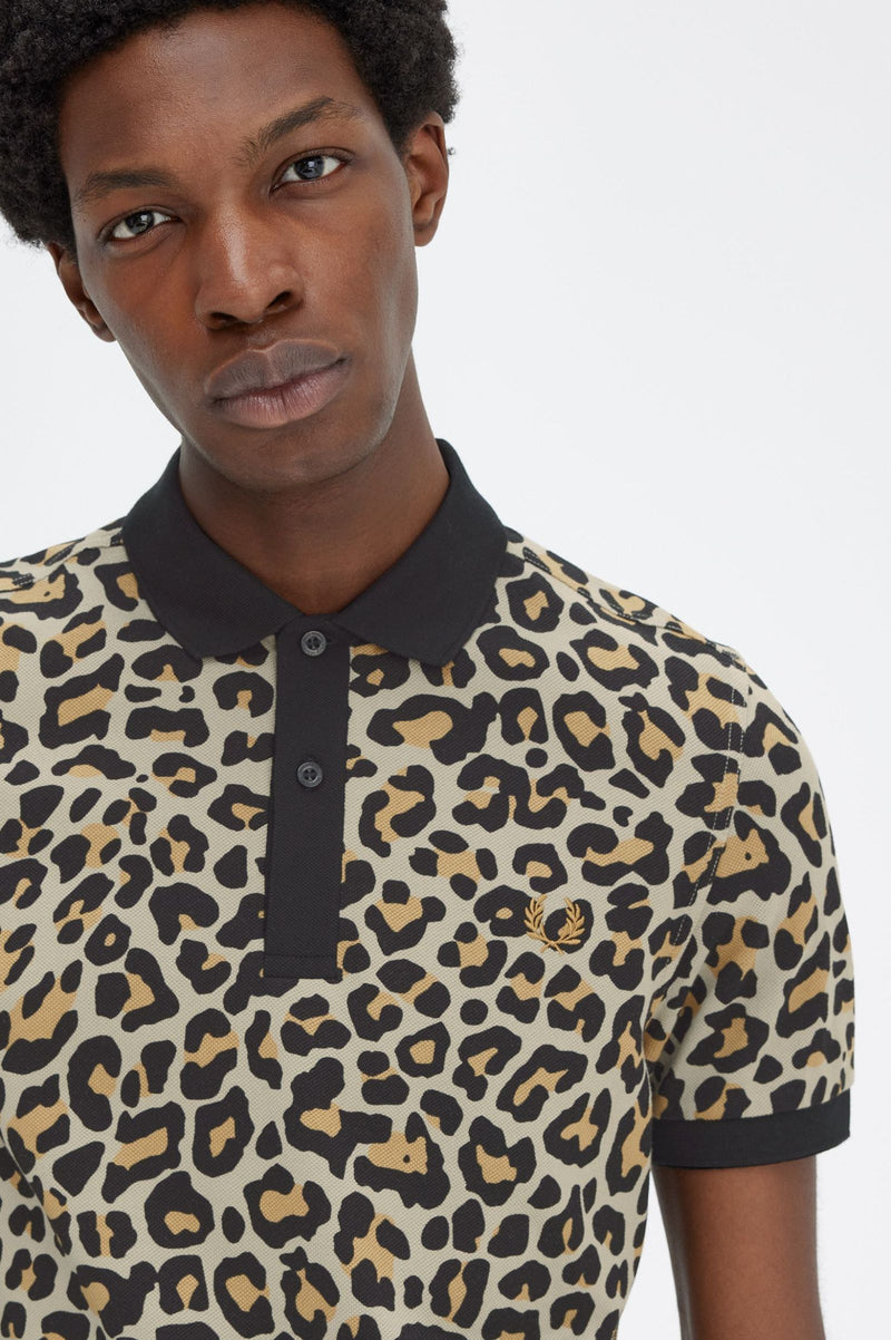 LEOPARD PRINT FP POLO SHIRT – 707