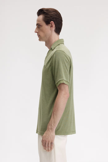 OPEN COLLAR TOWELLING POLO