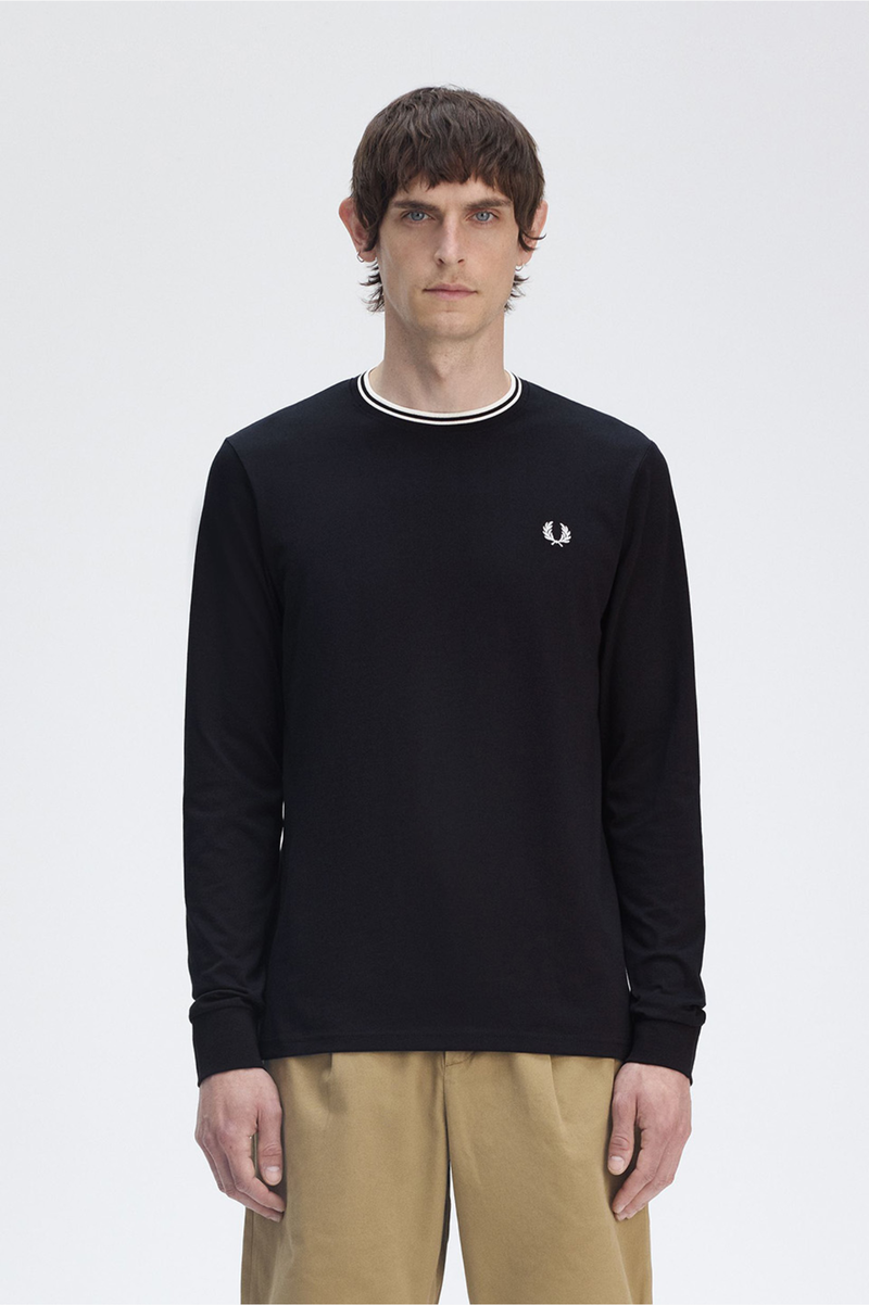 LS TWIN TIPPED T-SHIRT