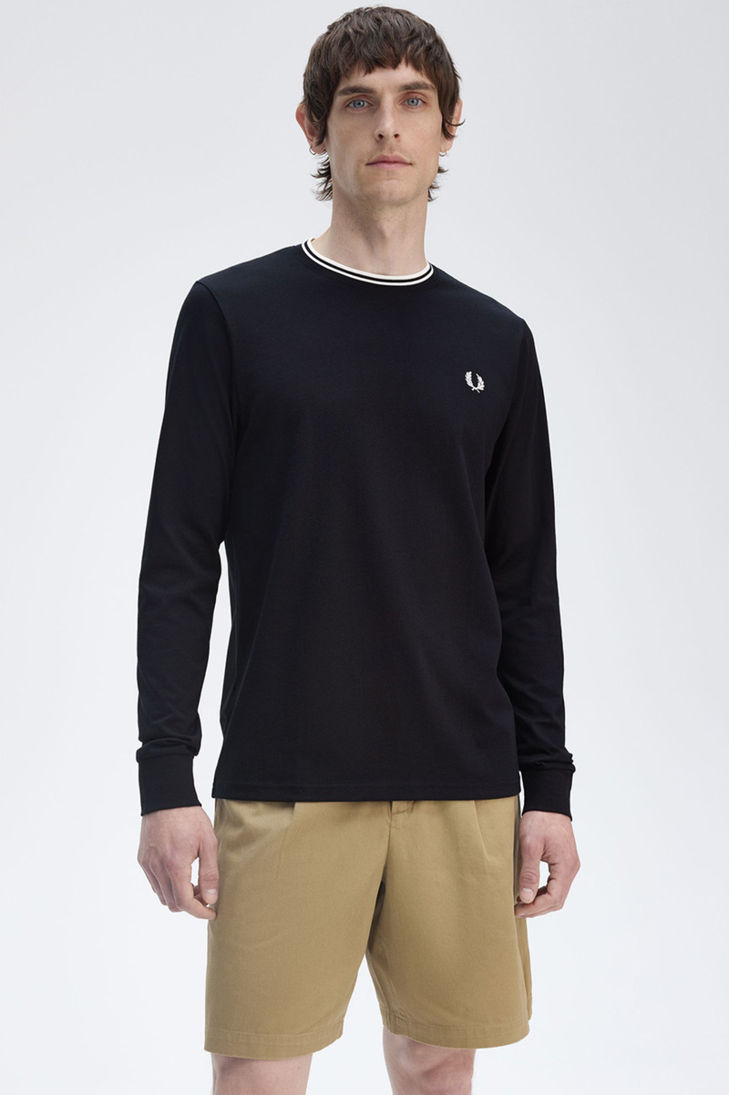 LS TWIN TIPPED T-SHIRT