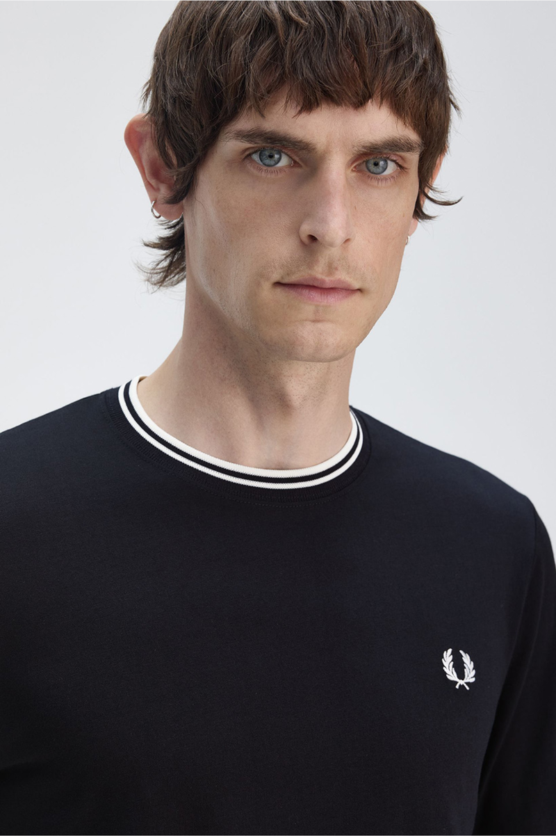 LS TWIN TIPPED T-SHIRT