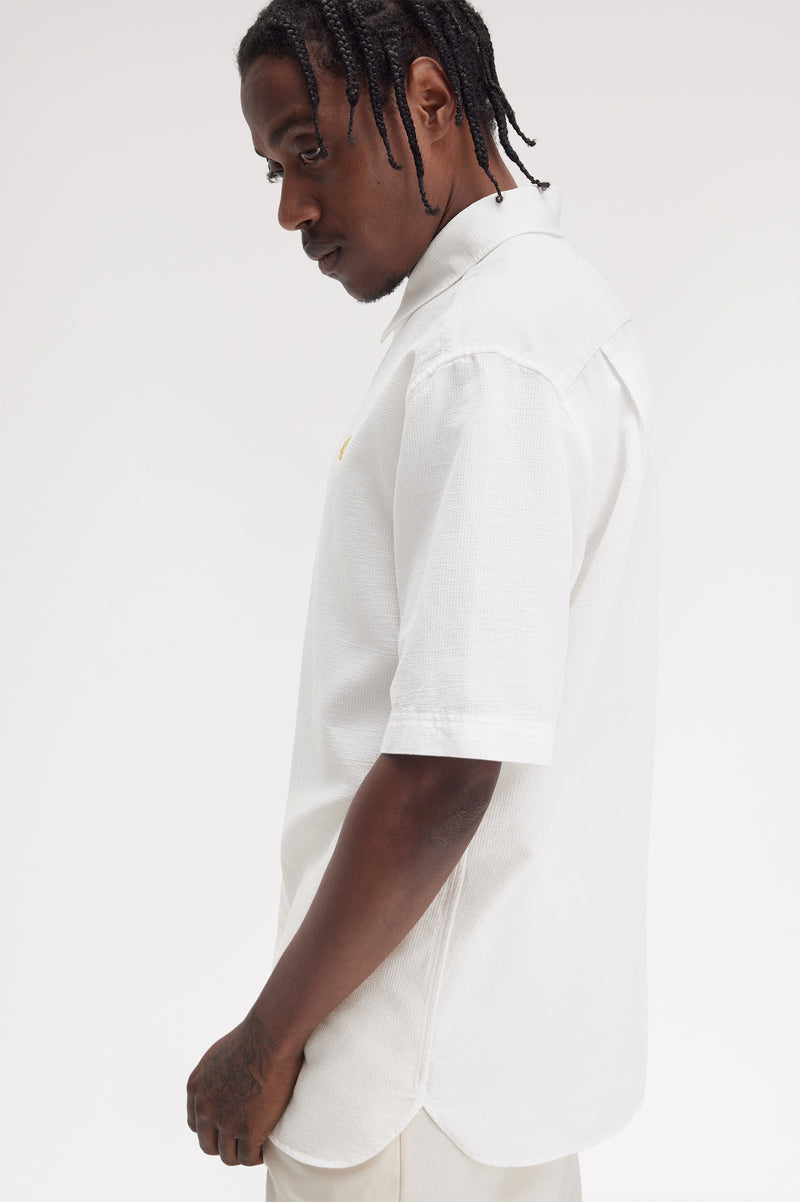 TEXTURED SEERSUCKER SHIRT