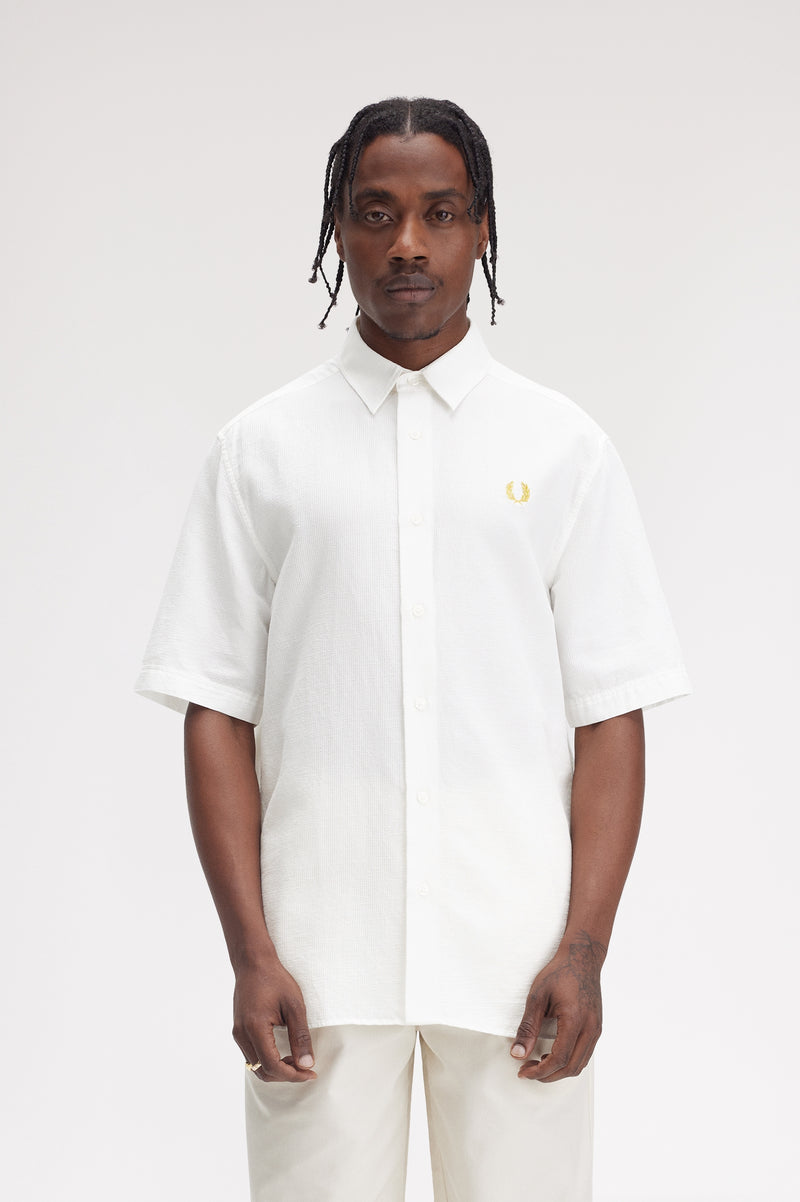 TEXTURED SEERSUCKER SHIRT