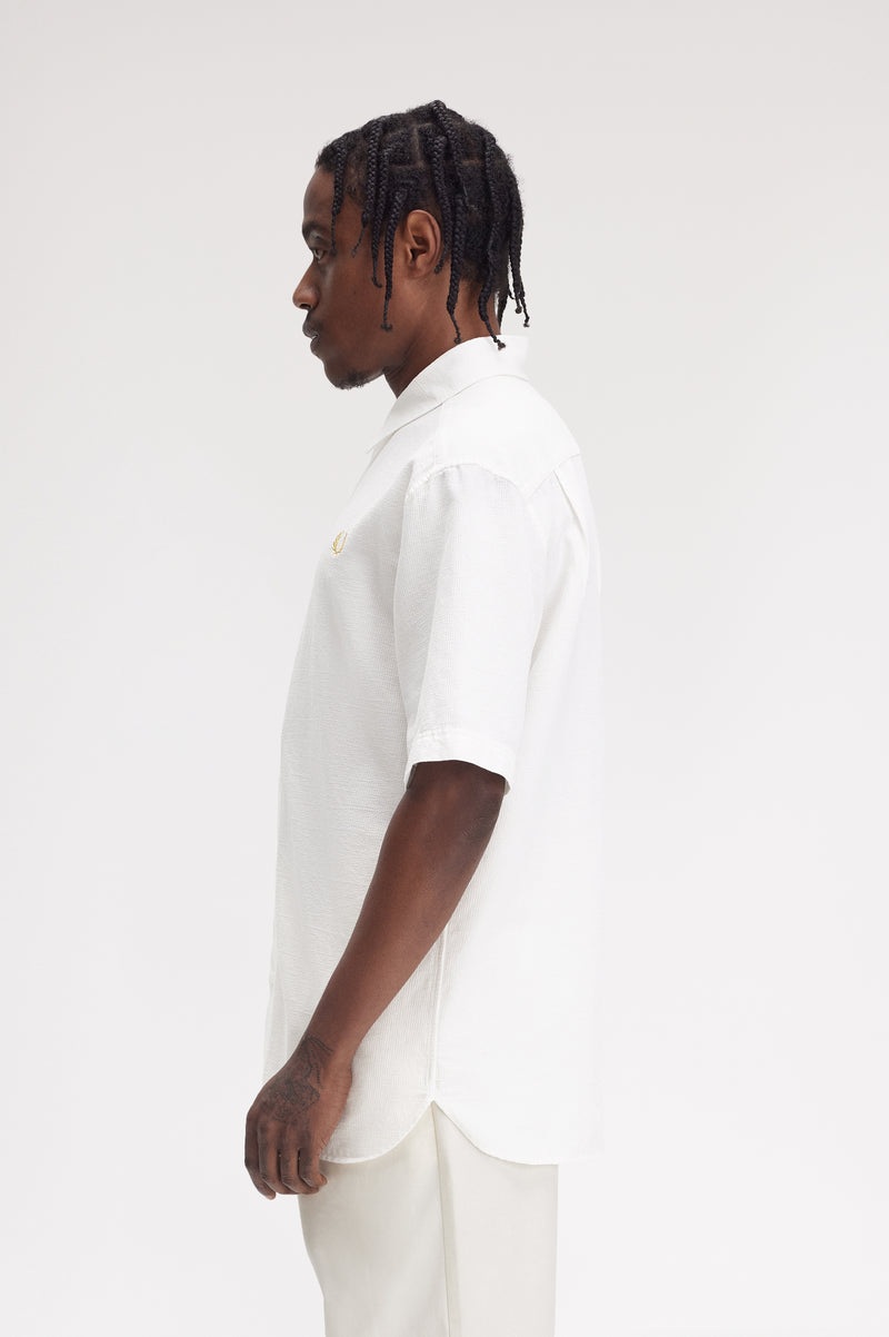 TEXTURED SEERSUCKER SHIRT