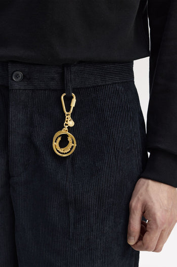 SPINNING LAUREL WREATH KEYRING