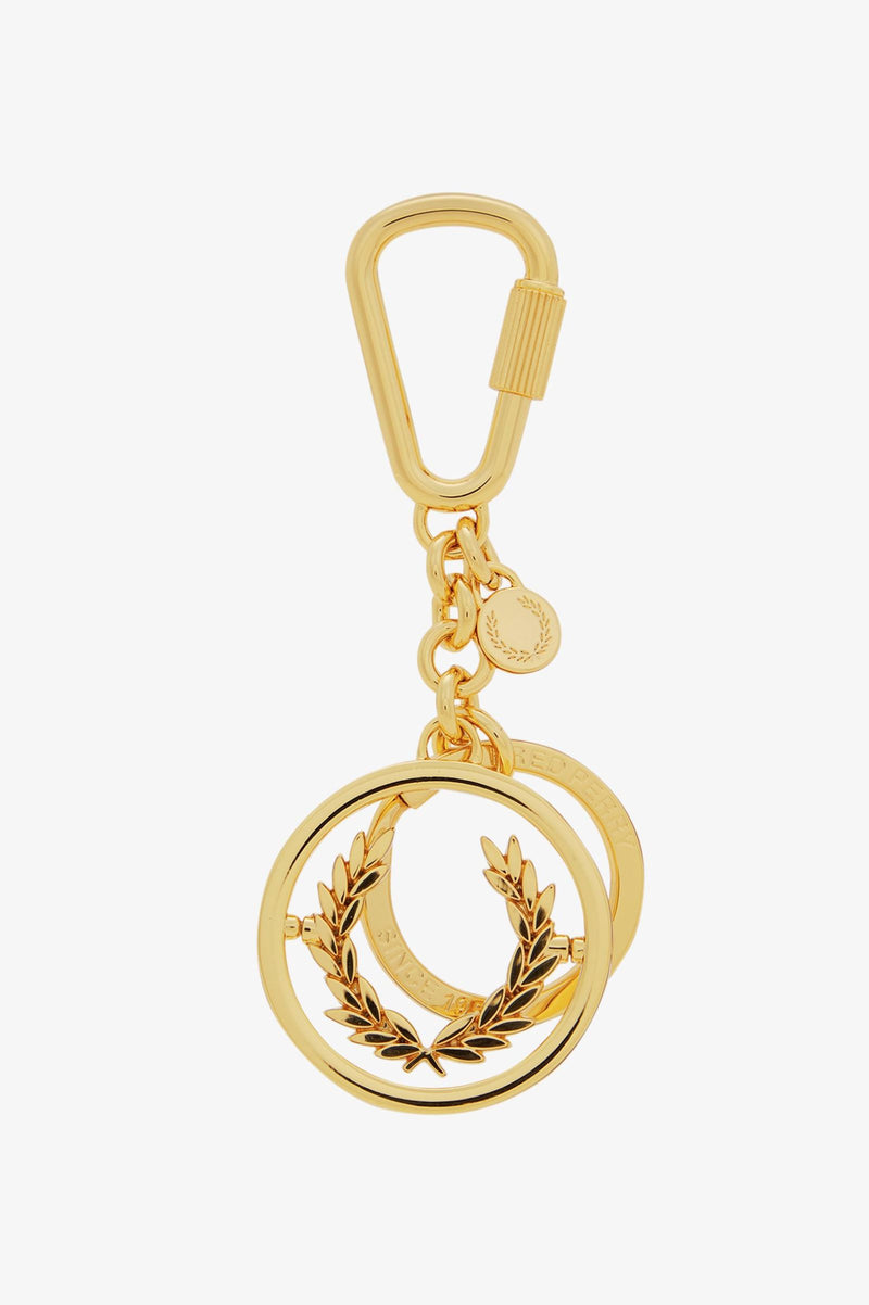 SPINNING LAUREL WREATH KEYRING