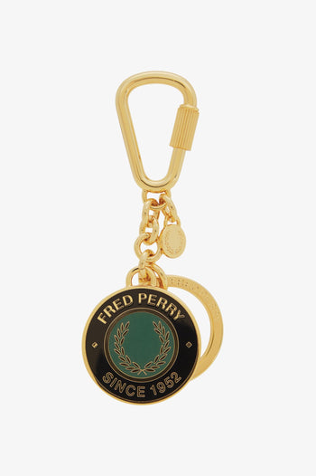 ENAMEL BRANDED KEYRING