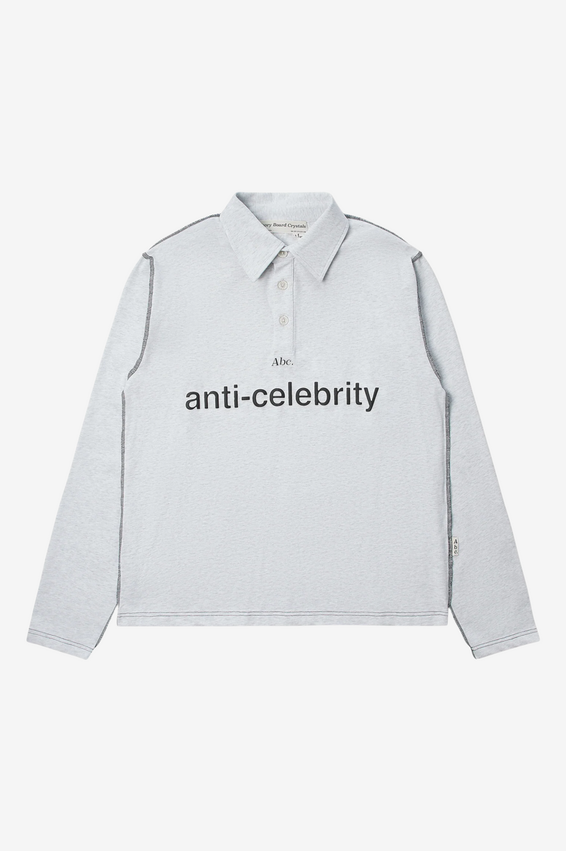 ABC. ANTI-CELEBRITY POLO RUBY SHIRT