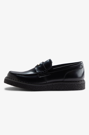 GEORGE COX X FRED PERRY PENNY LOAFER LEATHER