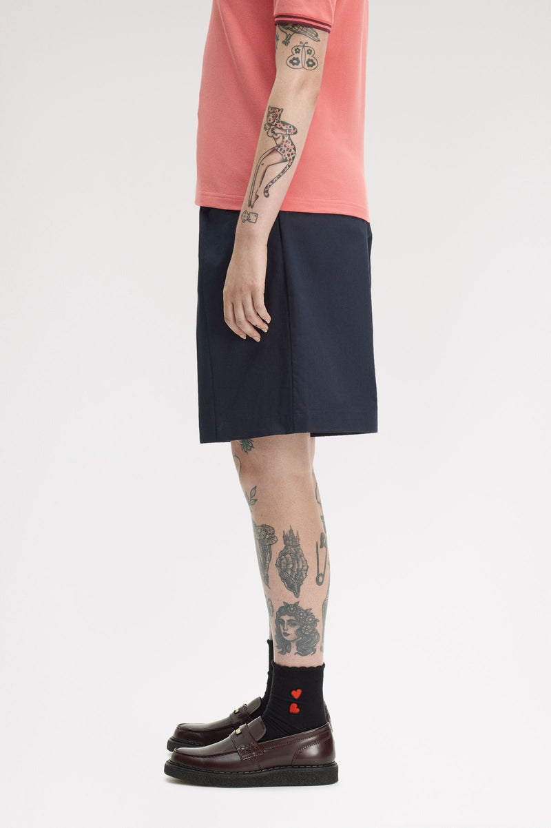 PLEATED SHORTS
