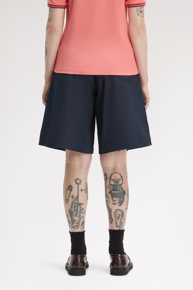 PLEATED SHORTS