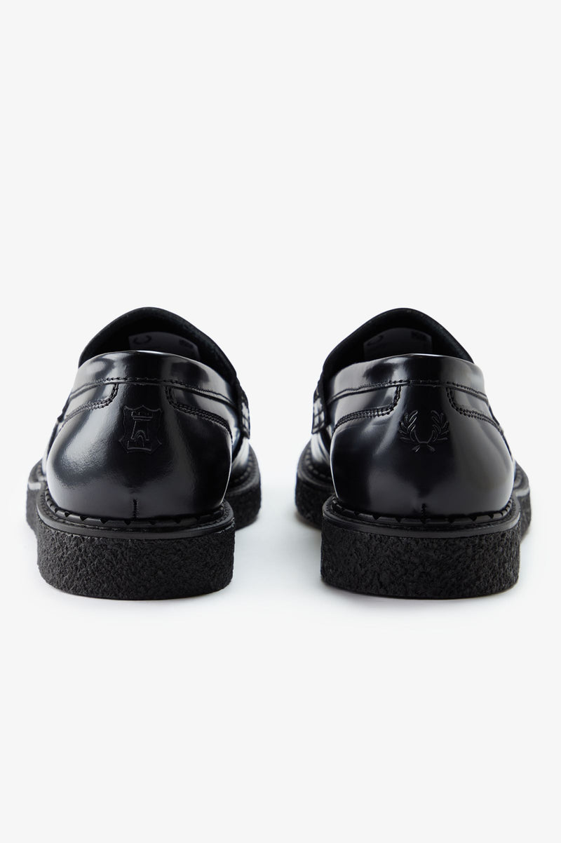 GEORGE COX X FRED PERRY PENNY LOAFER LEATHER