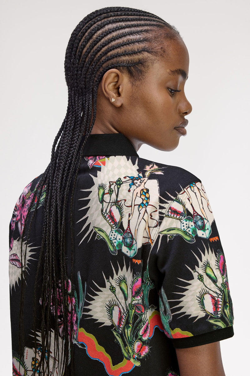 PRINTED FRED PERRY SHIRT