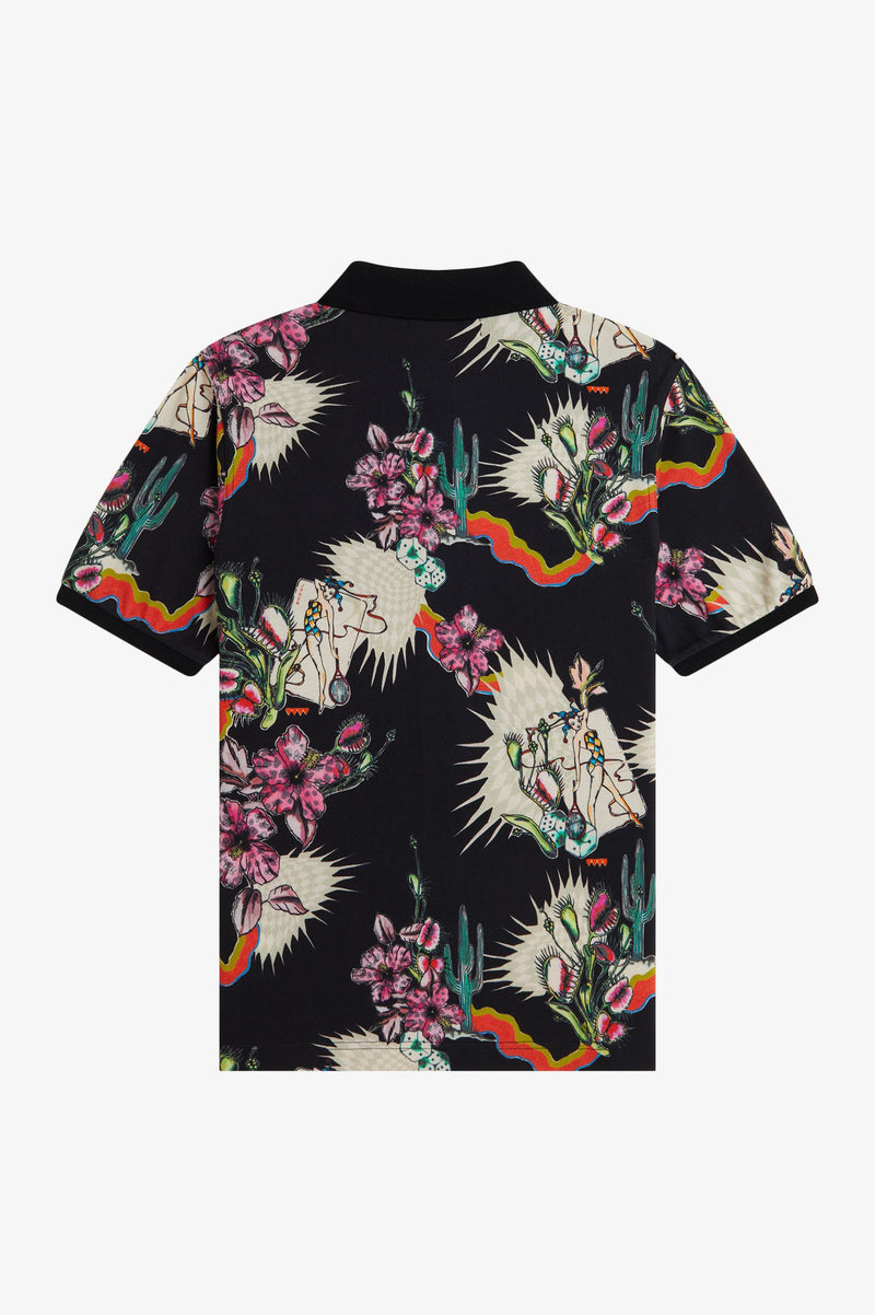 PRINTED FRED PERRY SHIRT