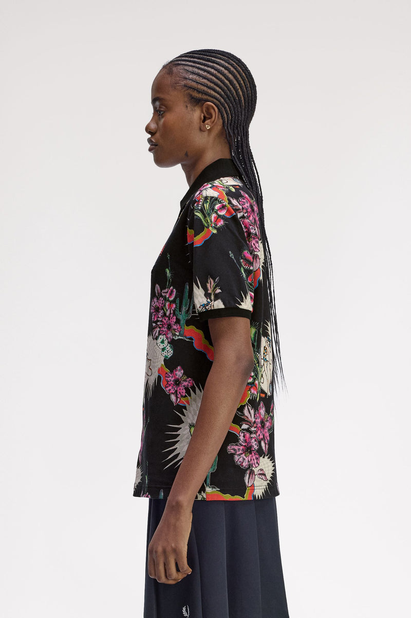 PRINTED FRED PERRY SHIRT