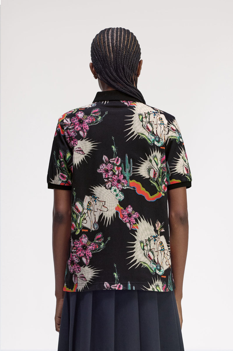 PRINTED FRED PERRY SHIRT