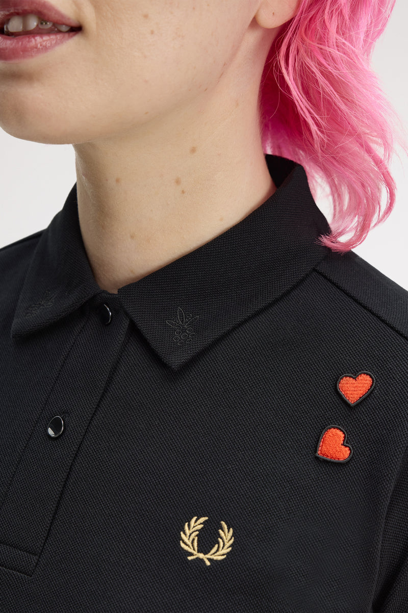 EMBROIDERED DETAIL POLO SHIRT