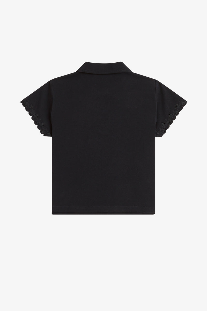 EMBROIDERED DETAIL POLO SHIRT