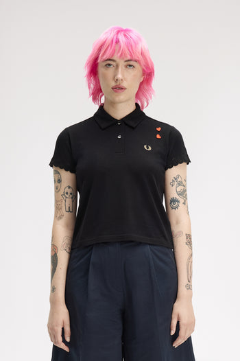 EMBROIDERED DETAIL POLO SHIRT