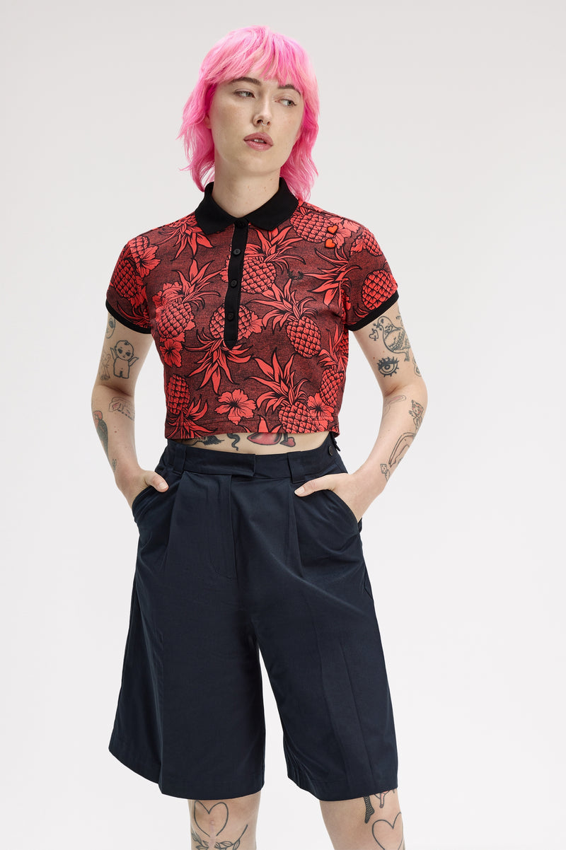 PRINTED POLO SHIRT