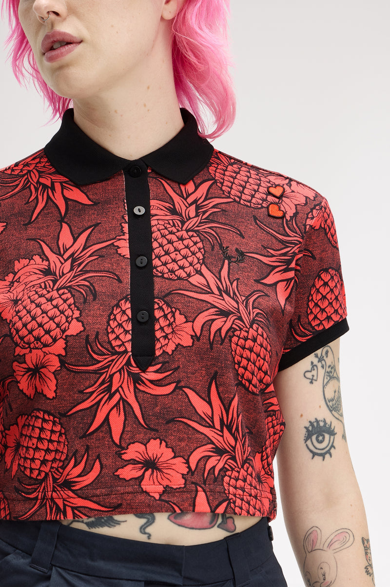 PRINTED POLO SHIRT