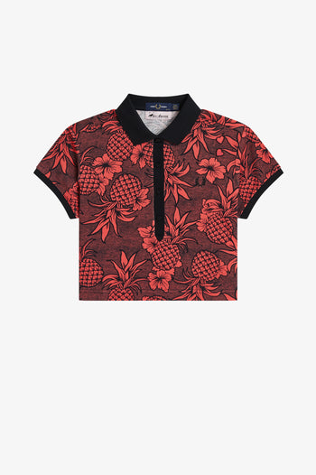 PRINTED POLO SHIRT