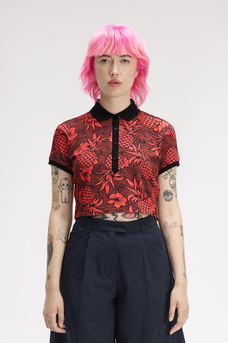 PRINTED POLO SHIRT