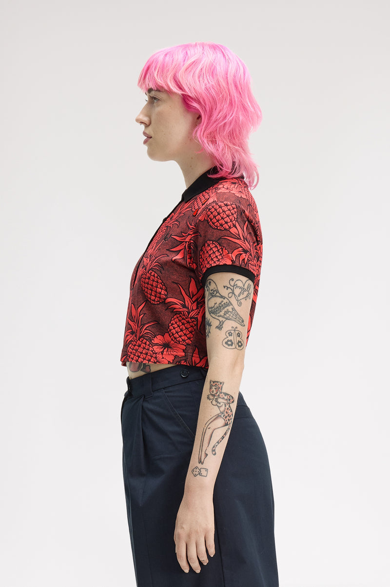 PRINTED POLO SHIRT