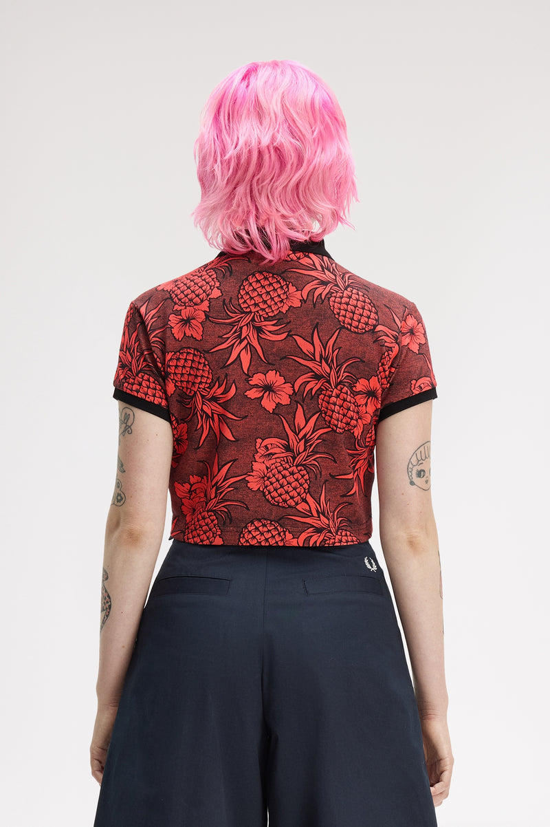 PRINTED POLO SHIRT