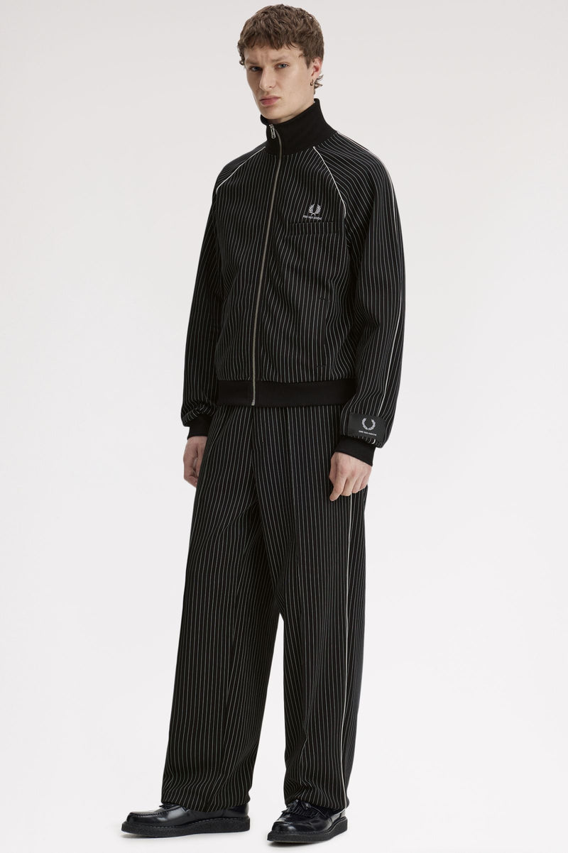 KVA PINSTRIPE TRACK JACKET