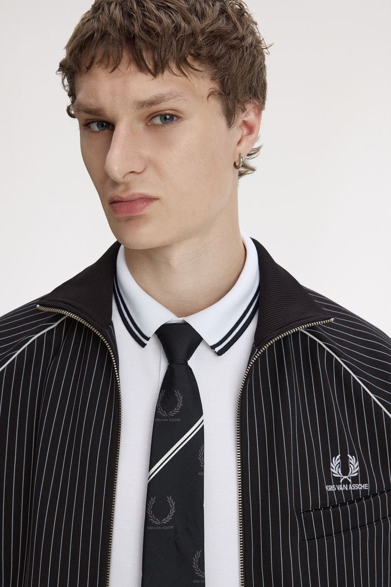 KVA PINSTRIPE TRACK JACKET