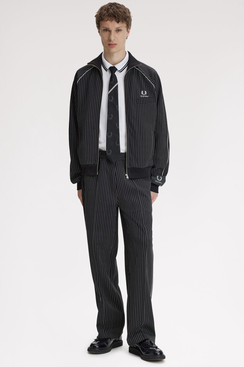 KVA PINSTRIPE TRACK JACKET