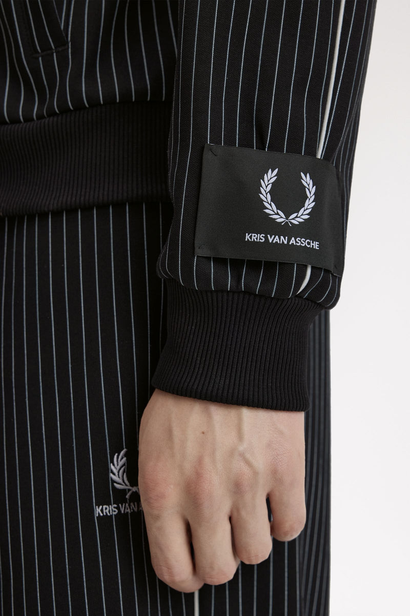 KVA PINSTRIPE TRACK JACKET