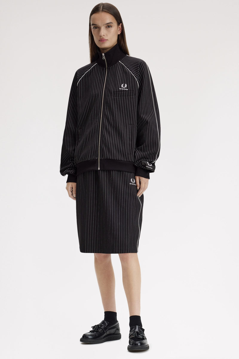 KVA PINSTRIPE TRACK JACKET