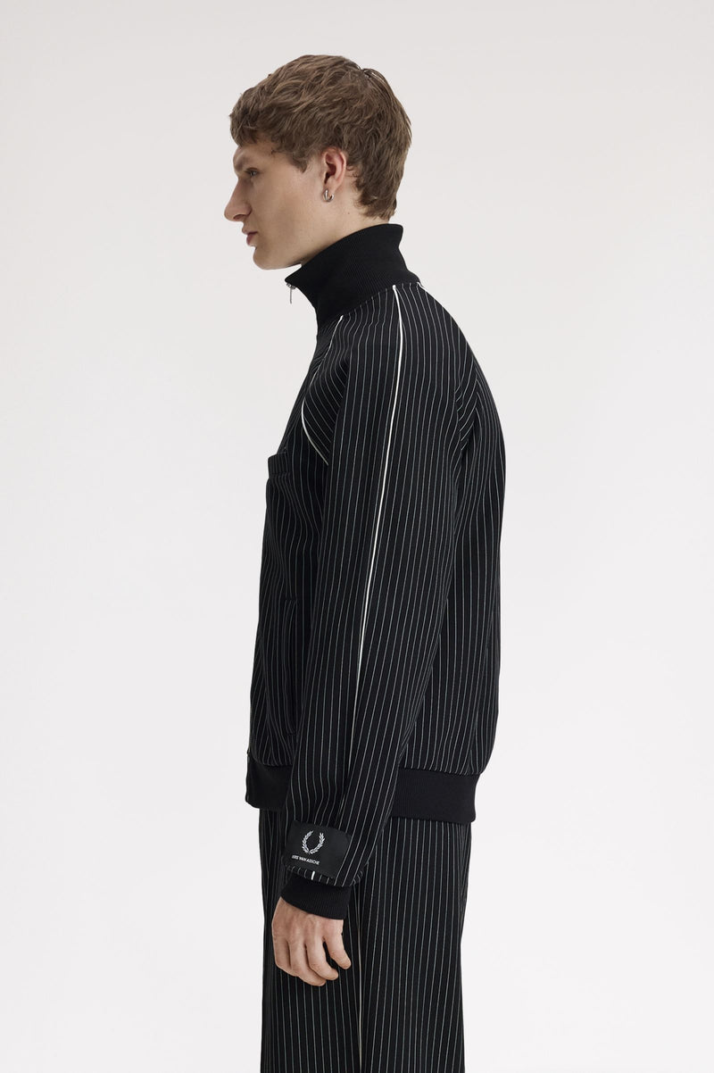 KVA PINSTRIPE TRACK JACKET