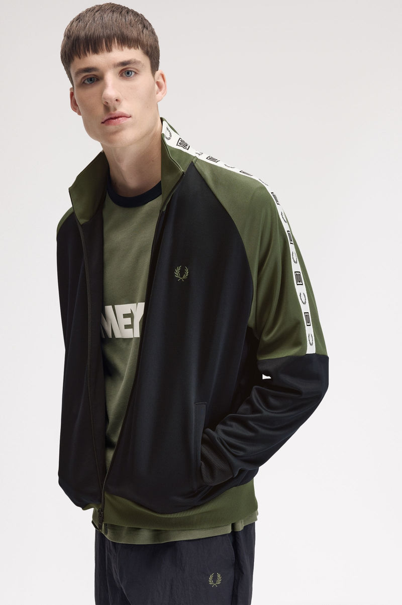MEYBA TAPED RAGLAN TRACKJACKET