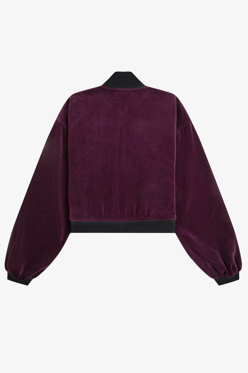 VELOUR TRACK JACKET